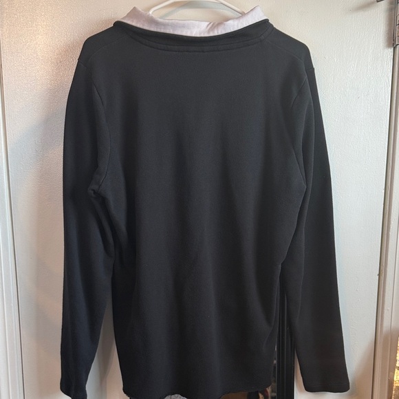 Victoria's Secret Pink Black and White  quarter Zip-Up - Picture 6 of 7